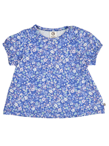 müsli Set aus Babyshirt und Hose in Azure blue/ Nectar/ Tofu