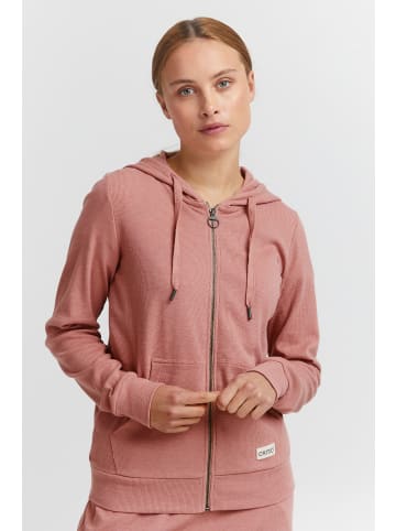 Oxmo Kapuzensweatjacke OXLova in Rosa