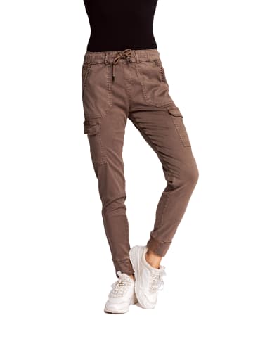 ZHRILL Damen Cargohose DAISEY in braun