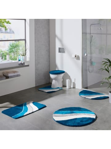 Erwin Müller Badematte Veria in petrol-creme