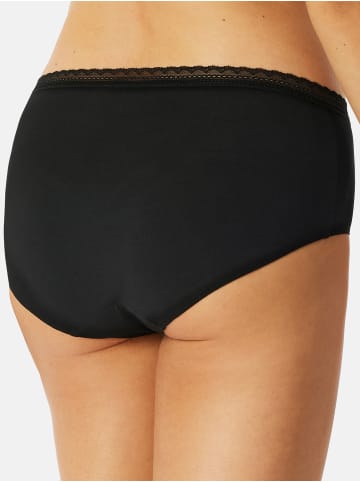 Schiesser Midislip Modern Multipacks in schwarz-weiß