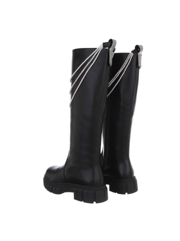 Ital-Design Stiefel in Schwarz