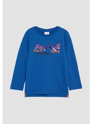 s.Oliver T-Shirt langarm in Blau