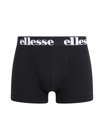 ellesse Boxershort 6er Pack in Schwarz/Grau/Blau