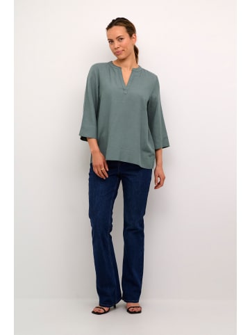 Kaffe Langarm-Bluse KAthea Regular fit in Balsam Green