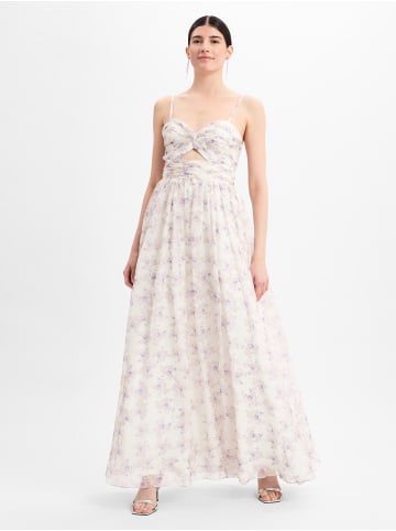 HEY KYLA Kleid in ecru lila - 0001