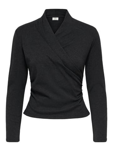 JDY Top in Dark Grey Melange