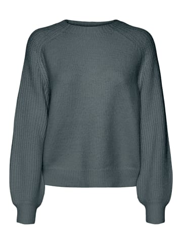 Vero Moda Strickpullover in Balsam Green