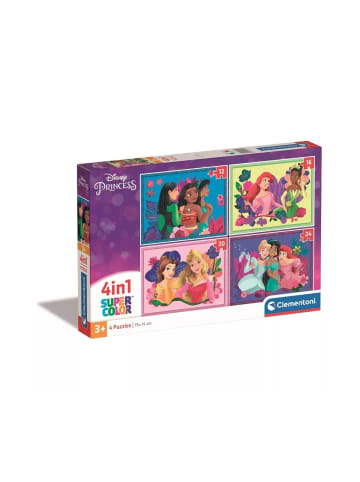 Clementoni Prinzessin 4 in 1 Puzzle Clementoni