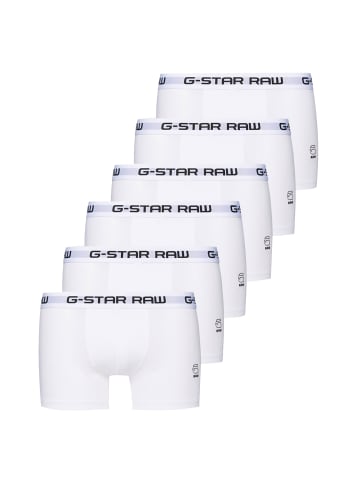 G-Star Raw Boxershort 6er Pack in Weiß