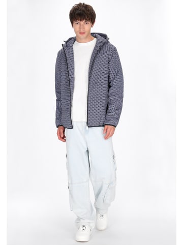 MO Men Jacket in navy multicolor