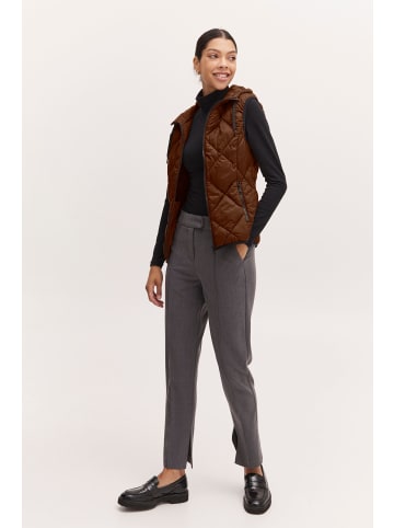 b.young Steppweste BYAMALLA WAISTCOAT - 20811785 in braun