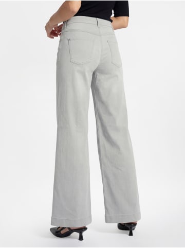 MAC HOSEN Jeans Dream Wide in hellgrau - 0003