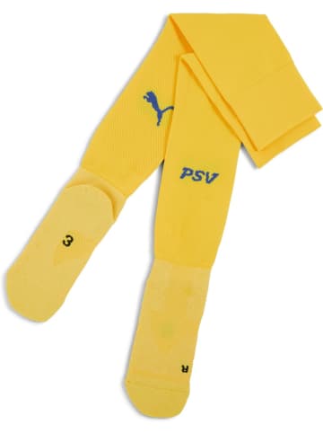 Puma Socke "Team PSV Plain Logo Socks Replica" in Gelb