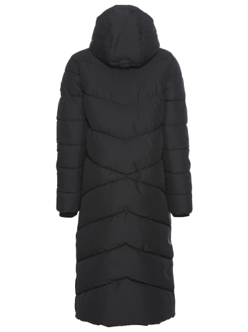 Polarino Steppmantel in Schwarz