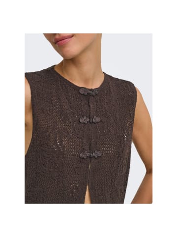 JDY Pullover in chocolate torte
