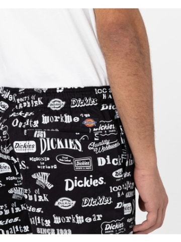 Dickies Shorts in Schwarz / Weiß