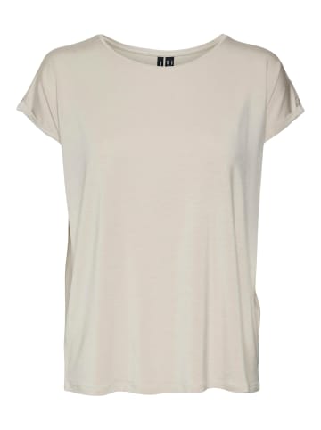 Vero Moda Basic Stretch T-Shirt VMAVA in Beige-2