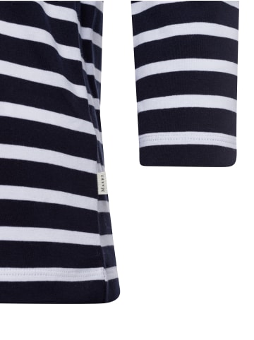 März Langarmshirt in marine weiß