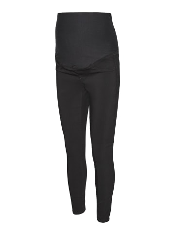 mama licious Umstandsjeans mit Slim Fit in Black Denim