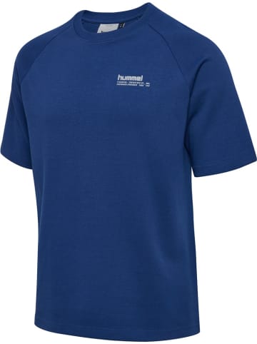 Hummel Sportshirt "Hmltech Loose T-Shirt" in Blau