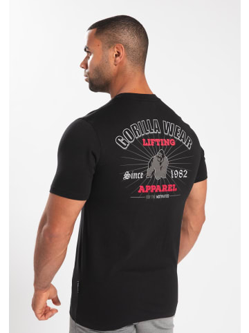 Gorilla Wear Oregon T-Shirt – Schwarz