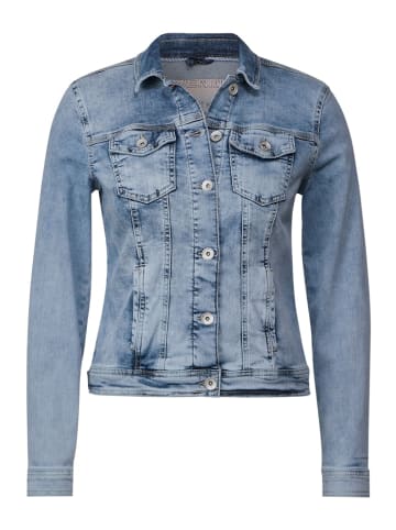 Cecil Hellblaue Jeansjacke in Blau