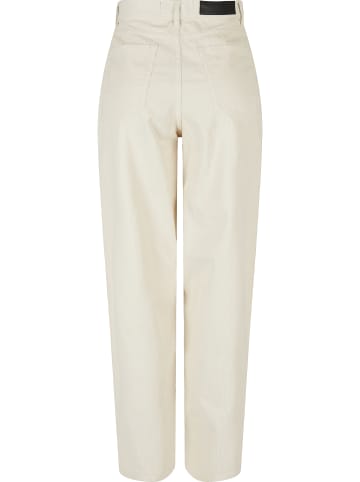 Urban Classics Corduroy Pants in whitesand