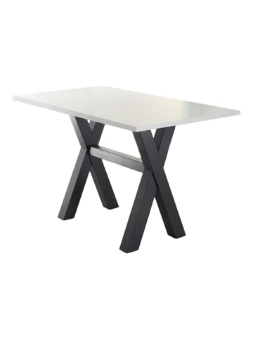 58 aufm Kessel STEHTISCH Essa 2 120 x 70 x 105 aus Holzwerkstoff Weiß Matt Lack