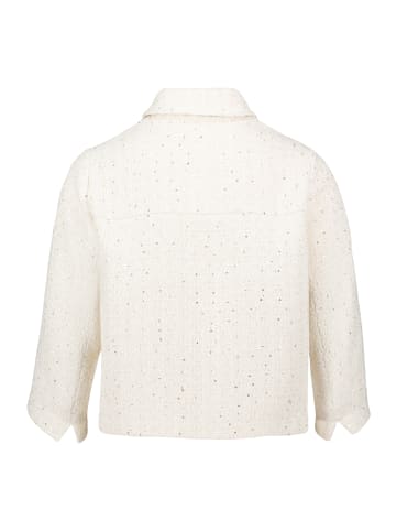 CARTOON Tweedblazer mit Taschen in Cream/Nature