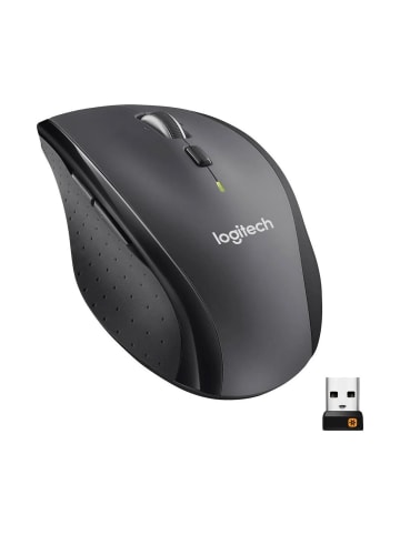 Logitech Logitech 7 Tasten Maus M705, Marathon, Wireless, grau - in Grau