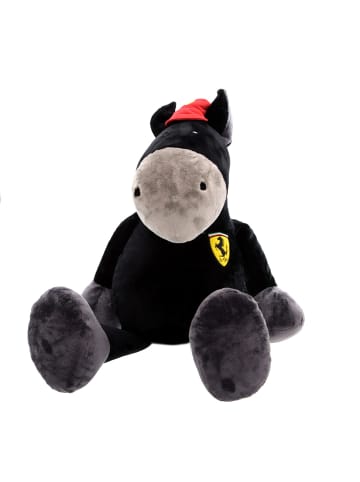 Nici Plüschfigur - Pferd Ferrari Edition (schwarz, 80cm) in schwarz