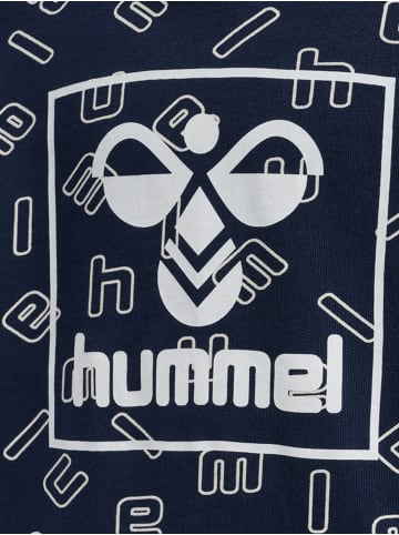 Hummel Hummel Kapuzenpullover Hmlalmar Jungen Atmungsaktiv in BLACK IRIS