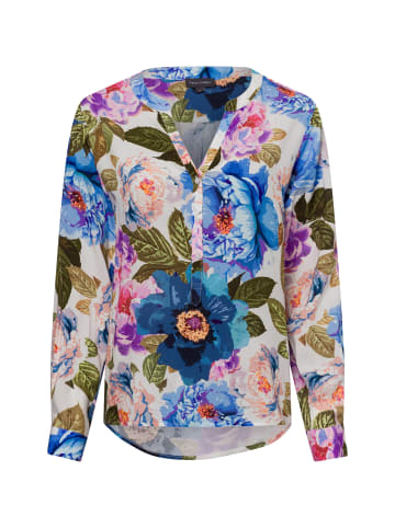 Franco Callegari Blusenshirt in mehrfarbig blau - 0047