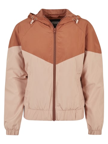 Urban Classics Windbreaker in terracotta/amber