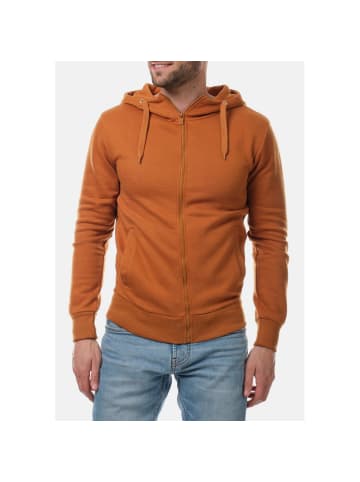 HopenLife Sweatjacke BRAWL in Orange