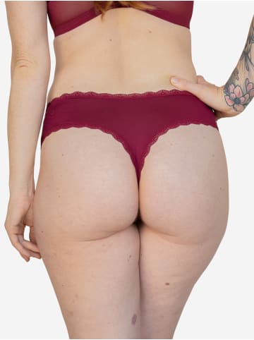 SugarShape String PUREBASIC in bordeaux
