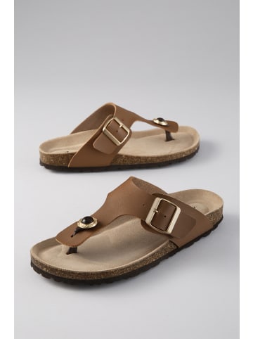 Aniston SHOES Zehentrenner in braun