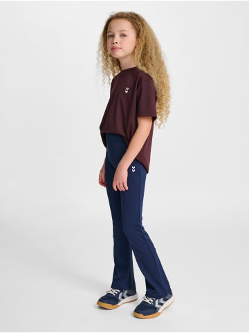 Hummel Leggings Hmljr High Mädchen in BLACK IRIS