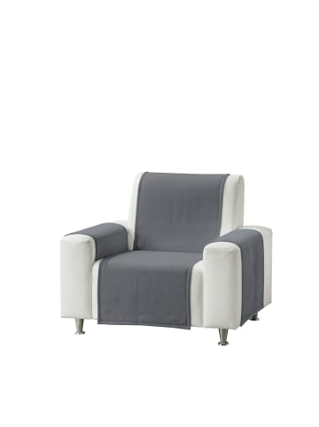 Erwin Müller Sessel- und Sofaschoner-Set 3-teilig Triest in dunkelgrau