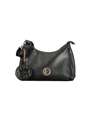 Laura Biagiotti Schwarze PVC-Handtasche