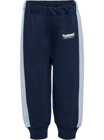 Hummel Kinder Sweat Pants "Hmlmini Loose Adj Waist Pants" in Blau