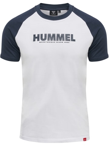 Hummel Hummel T-Shirt Hmllegacy Erwachsene Atmungsaktiv in WHITE
