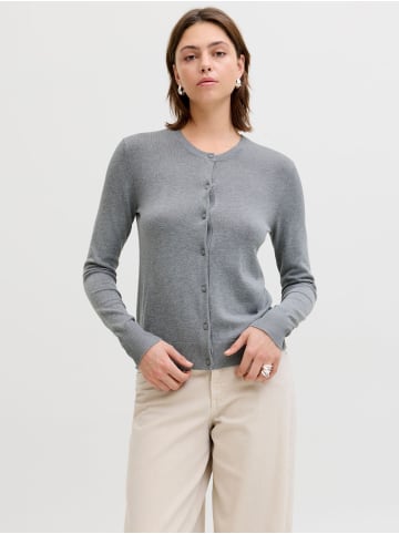 JJXX Strickjacke in Medium Grey Melange