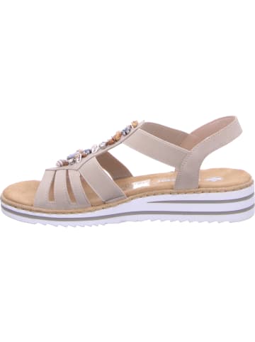 rieker Keilsandalette in beige