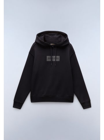 Napapijri Pullover "B-Box Logo H" in Schwarz