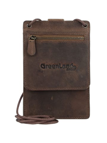 Greenland Nature Montenegro Brustbeutel RFID Leder 11 cm in natur