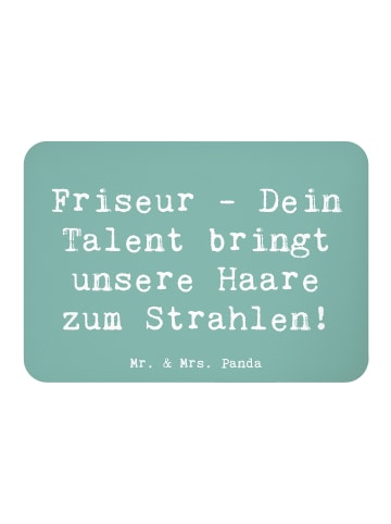Mr. & Mrs. Panda magnet Spruch Friseur Talent mit Spruch in Meeresbrise