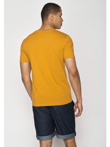 GreenBomb T-Shirt Bike Happy in Ocker