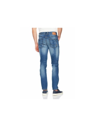 Camel Active Slim Fit Jeans in mittel-blau